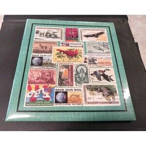 1998 USPS The Stamp Collector's Album Deluxe Craft Canceled Stamp Design